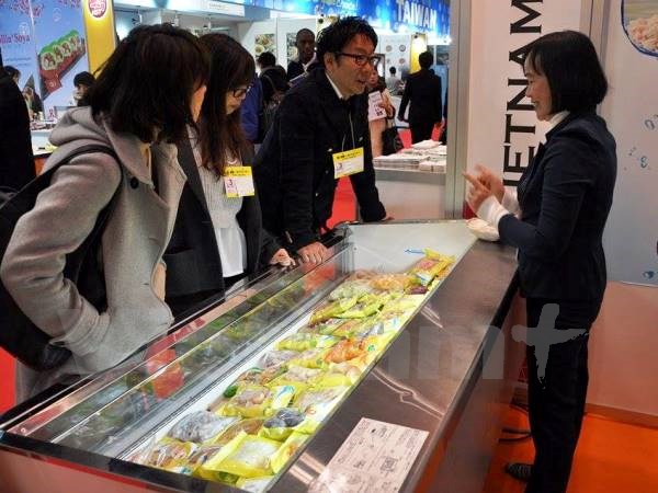 越南企业参加2015年日本国际食品饮料展